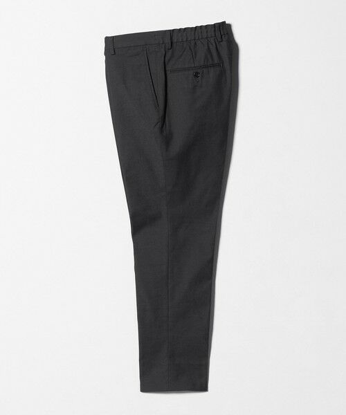 green label relaxing / グリーンレーベル リラクシング スラックス・ドレスパンツ | エブリット TCPU オックス スリム スラックス -ストレッチ-（DK.GRAY）