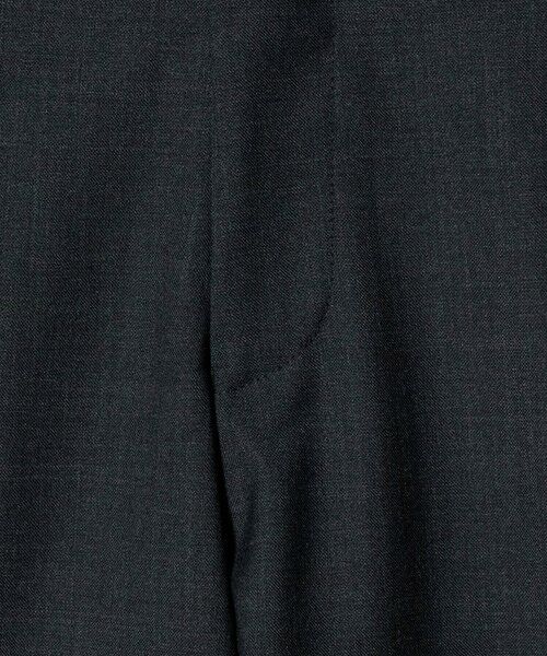 green label relaxing / グリーンレーベル リラクシング スラックス・ドレスパンツ | TW メランジ トロピカル スタンダード スラックス -ウォッシャブル・ストレッチ・ウエストアジャスター- | 詳細30