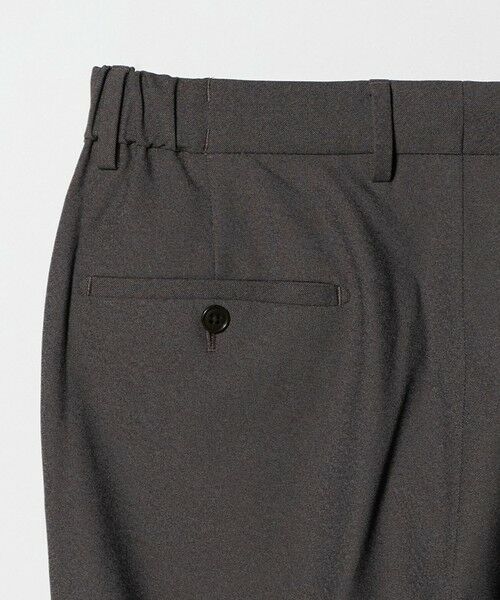 green label relaxing / グリーンレーベル リラクシング スラックス・ドレスパンツ | A+ ポリエステル シャークスキン スタンダード イージー セットアップ パンツ スラックス -ウォッシャブル・ストレッチ- | 詳細6