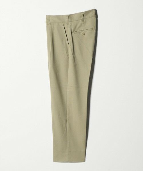 green label relaxing / グリーンレーベル リラクシング スラックス・ドレスパンツ | 【別注】＜Dickies＞GLR TR 1プリーツ ワイドテーパード パンツ スラックス（BEIGE）