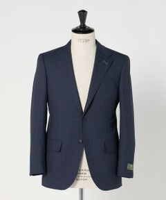 green label relaxing / グリーンレーベル リラクシング セットアップ | REDA グレンチェック 3B HXD スーツジャケット