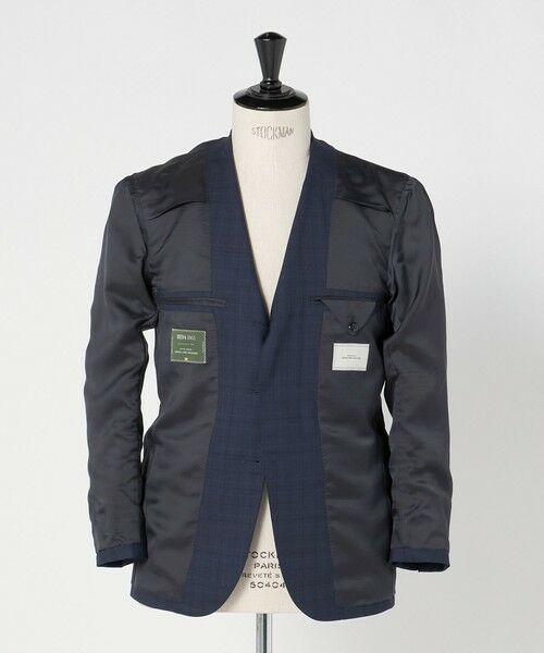 green label relaxing / グリーンレーベル リラクシング セットアップ | REDA グレンチェック 3B HXD スーツジャケット | 詳細18