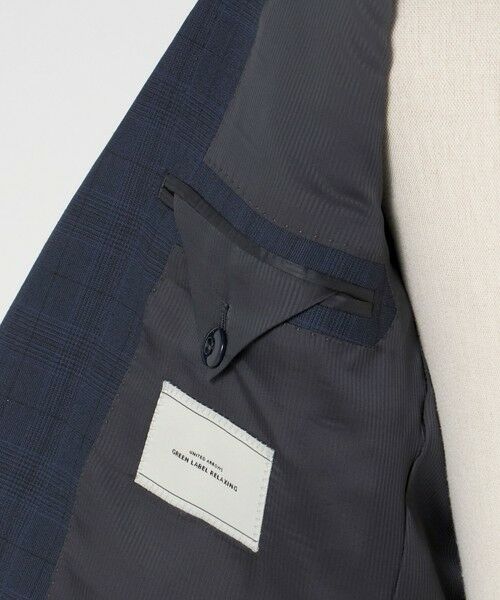 green label relaxing / グリーンレーベル リラクシング セットアップ | REDA グレンチェック 3B HXD スーツジャケット | 詳細12