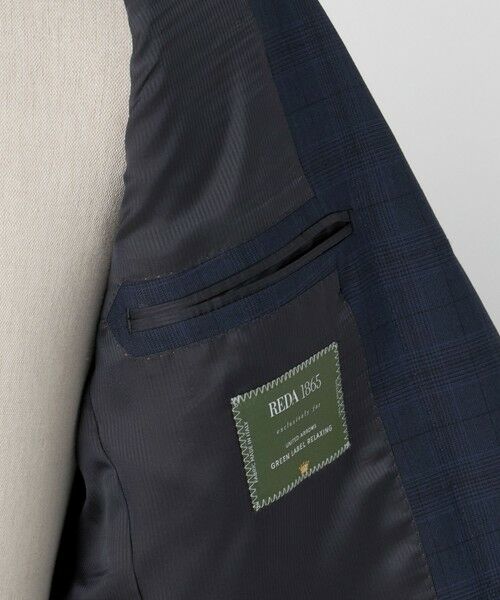 green label relaxing / グリーンレーベル リラクシング セットアップ | REDA グレンチェック 3B HXD スーツジャケット | 詳細13