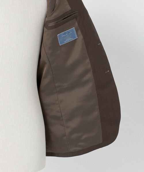 green label relaxing / グリーンレーベル リラクシング セットアップ | GUABELLO モヘヤ混トロピカル 3B HXD スーツジャケット | 詳細11