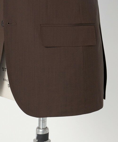 green label relaxing / グリーンレーベル リラクシング セットアップ | GUABELLO モヘヤ混トロピカル 3B HXD スーツジャケット | 詳細4