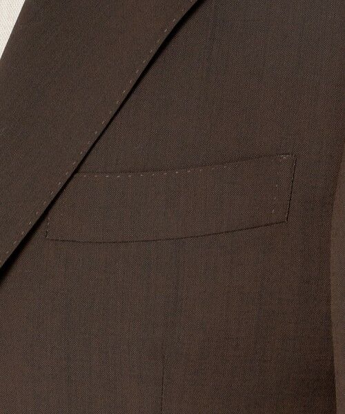 green label relaxing / グリーンレーベル リラクシング セットアップ | GUABELLO モヘヤ混トロピカル 3B HXD スーツジャケット | 詳細5