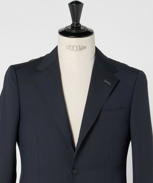 green label relaxing / グリーンレーベル リラクシング セットアップ | GUABELLO モヘヤ混トロピカル 3B HXD スーツジャケット | 詳細18