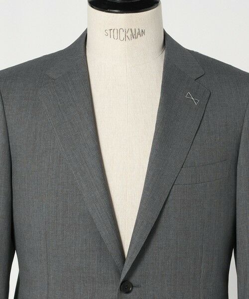 green label relaxing / グリーンレーベル リラクシング セットアップ | GUABELLO ピンヘッド 2B RV スーツジャケット セットアップジャケット | 詳細18