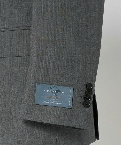green label relaxing / グリーンレーベル リラクシング セットアップ | GUABELLO ピンヘッド 2B RV スーツジャケット セットアップジャケット | 詳細19