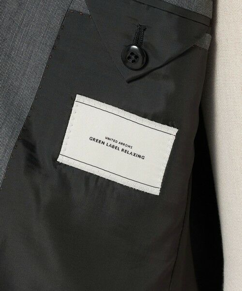 green label relaxing / グリーンレーベル リラクシング セットアップ | GUABELLO ピンヘッド 2B RV スーツジャケット セットアップジャケット | 詳細25