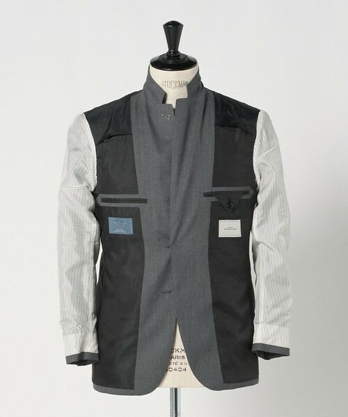 green label relaxing / グリーンレーベル リラクシング セットアップ | GUABELLO ピンヘッド 2B RV スーツジャケット セットアップジャケット | 詳細26