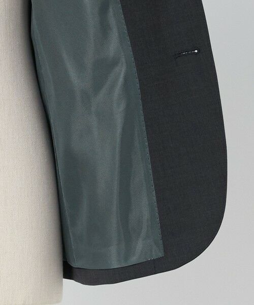 green label relaxing / グリーンレーベル リラクシング セットアップ | A+ TWPU トロピカル無地 2B スリム セットアップ ジャケット -ウォッシャブル・ストレッチ- | 詳細14