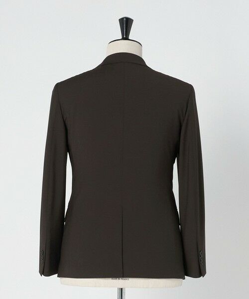 green label relaxing / グリーンレーベル リラクシング セットアップ | A+ TWPU トロピカル無地 2B スリム セットアップ ジャケット -ウォッシャブル・ストレッチ- | 詳細9