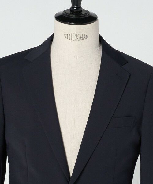 green label relaxing / グリーンレーベル リラクシング セットアップ | A+ TWPU トロピカル無地 2B スリム セットアップ ジャケット -ウォッシャブル・ストレッチ- | 詳細25