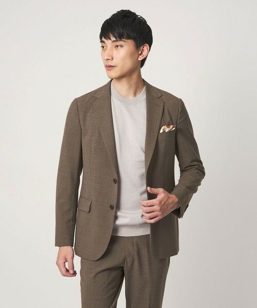 green label relaxing / グリーンレーベル リラクシング セットアップ | A+ TWPU チドリ 2B スリム セットアップ ジャケット -ウォッシャブル・ストレッチ- | 詳細4