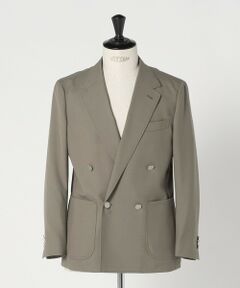 green label relaxing / グリーンレーベル リラクシング テーラードジャケット | TW トロピカル ダブルブレスト 4B ブレザー ジャケット