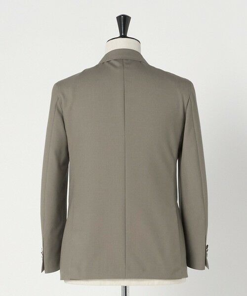 green label relaxing / グリーンレーベル リラクシング テーラードジャケット | TW トロピカル ダブルブレスト 4B ブレザー ジャケット | 詳細5