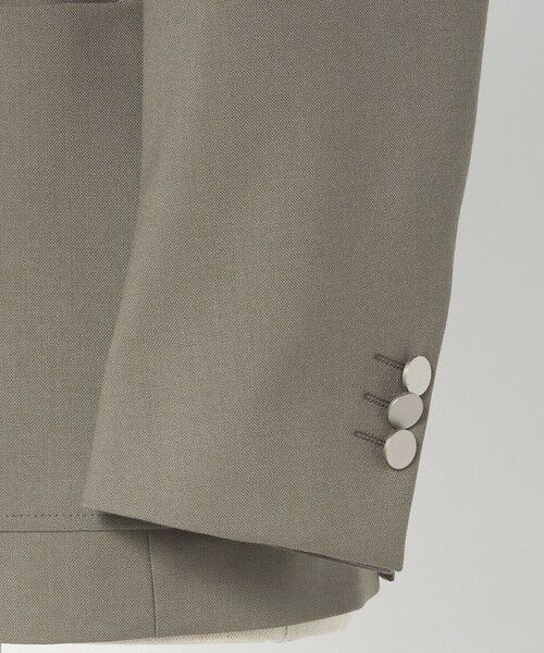 green label relaxing / グリーンレーベル リラクシング テーラードジャケット | TW トロピカル ダブルブレスト 4B ブレザー ジャケット | 詳細7