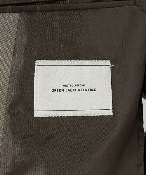 green label relaxing / グリーンレーベル リラクシング テーラードジャケット | TW トロピカル ダブルブレスト 4B ブレザー ジャケット | 詳細11