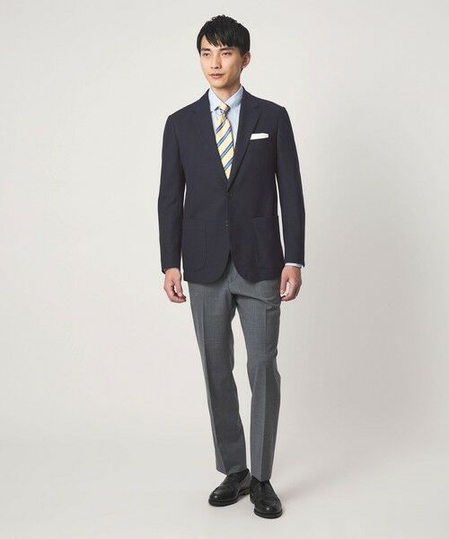 green label relaxing / グリーンレーベル リラクシング テーラードジャケット | ECOPET(R) ハニカムジャージ 2B ジャケット -ウォッシャブル- | 詳細21