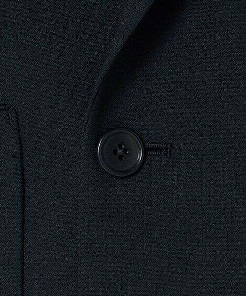 green label relaxing / グリーンレーベル リラクシング テーラードジャケット | A+ ポリエステル シャークスキン ダブルブレスト 4B スタンダード セットアップ ジャケット -ウォッシャブル・ストレッチ- | 詳細9