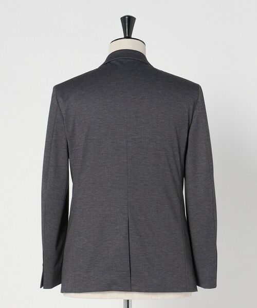 green label relaxing / グリーンレーベル リラクシング テーラードジャケット | A+ プリントジャージ 2B スタンダード セットアップ ジャケット -ウォッシャブル・ストレッチ- | 詳細1