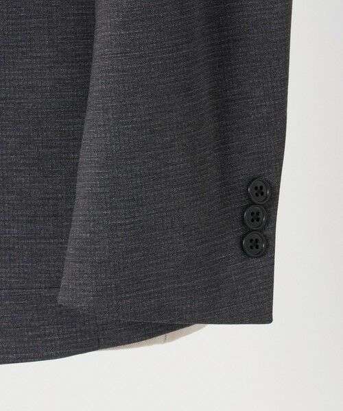 green label relaxing / グリーンレーベル リラクシング テーラードジャケット | A+ プリントジャージ 2B スタンダード セットアップ ジャケット -ウォッシャブル・ストレッチ- | 詳細3