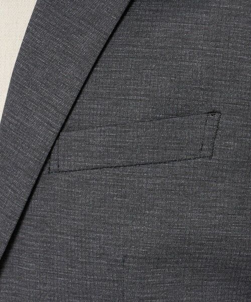 green label relaxing / グリーンレーベル リラクシング テーラードジャケット | A+ プリントジャージ 2B スタンダード セットアップ ジャケット -ウォッシャブル・ストレッチ- | 詳細6