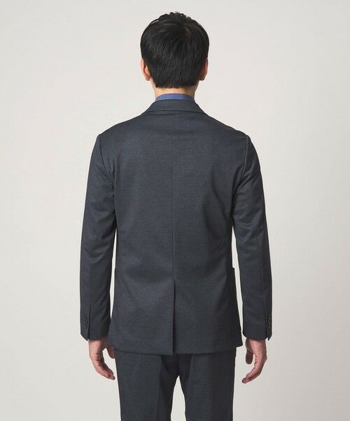 green label relaxing / グリーンレーベル リラクシング テーラードジャケット | A+ プリントジャージ 2B スタンダード セットアップ ジャケット -ウォッシャブル・ストレッチ- | 詳細29