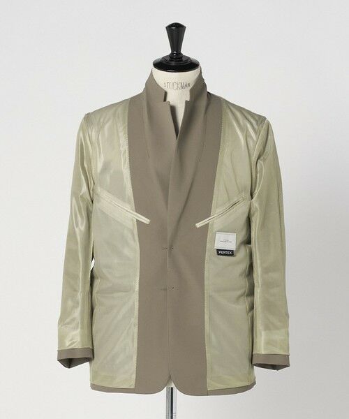 green label relaxing / グリーンレーベル リラクシング セットアップ | A+ PERTEX UNLIMITED リラックス セットアップ ジャケット -ウォッシャブル・ストレッチ・撥水- | 詳細11