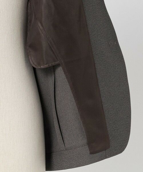 green label relaxing / グリーンレーベル リラクシング テーラードジャケット | A+ ポリエステル シャークスキン 2B スタンダード セットアップ ジャケット -ウォッシャブル・ストレッチ- | 詳細3