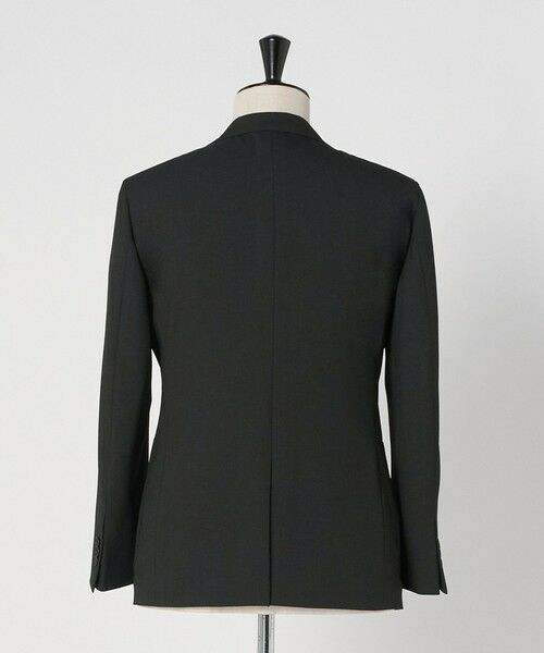 green label relaxing / グリーンレーベル リラクシング テーラードジャケット | A+ ポリエステル シャークスキン 2B スタンダード セットアップ ジャケット -ウォッシャブル・ストレッチ- | 詳細5