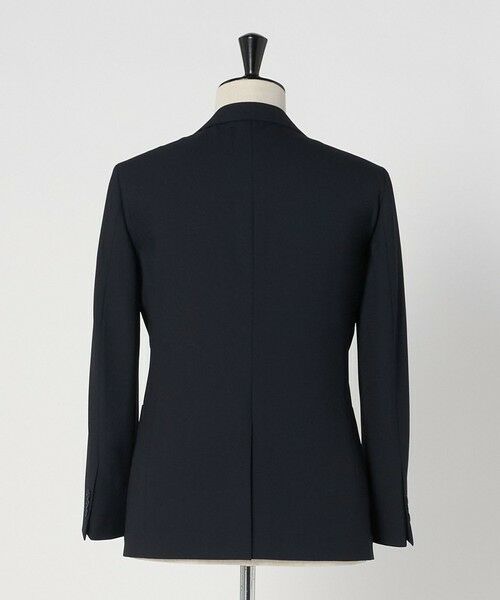 green label relaxing / グリーンレーベル リラクシング テーラードジャケット | A+ ポリエステル シャークスキン 2B スタンダード セットアップ ジャケット -ウォッシャブル・ストレッチ- | 詳細9