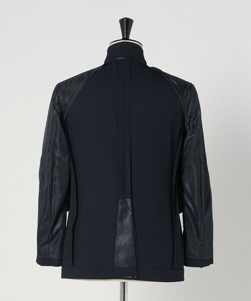 green label relaxing / グリーンレーベル リラクシング テーラードジャケット | A+ ポリエステル シャークスキン 2B スタンダード セットアップ ジャケット -ウォッシャブル・ストレッチ- | 詳細16