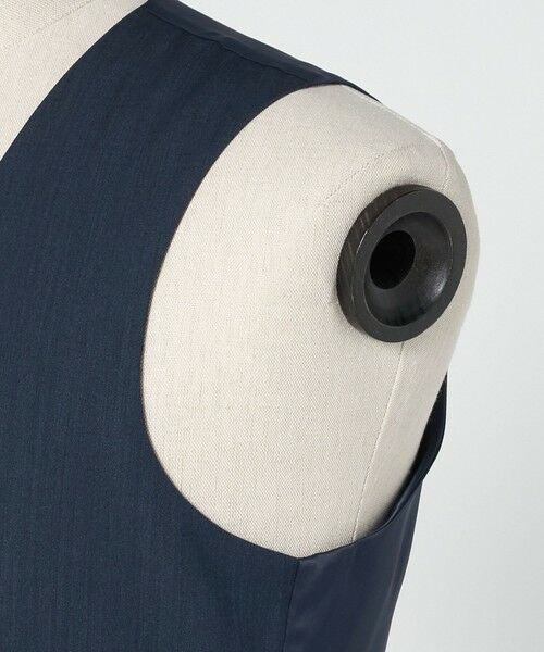 green label relaxing / グリーンレーベル リラクシング セットアップ | A+ TWPU トロピカル無地 スリム 5B セットアップ ベスト -ウォッシャブル- | 詳細15