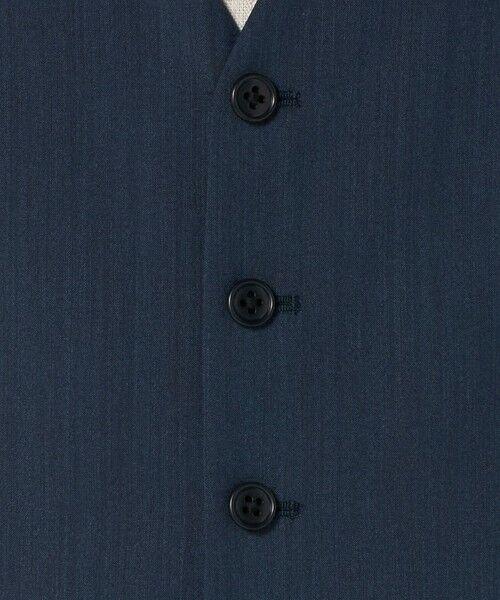 green label relaxing / グリーンレーベル リラクシング セットアップ | A+ TWPU トロピカル無地 スリム 5B セットアップ ベスト -ウォッシャブル- | 詳細18