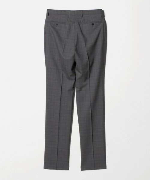 green label relaxing / グリーンレーベル リラクシング セットアップ | REDA グレンチェック HX 1プリーツ スーツパンツ | 詳細2