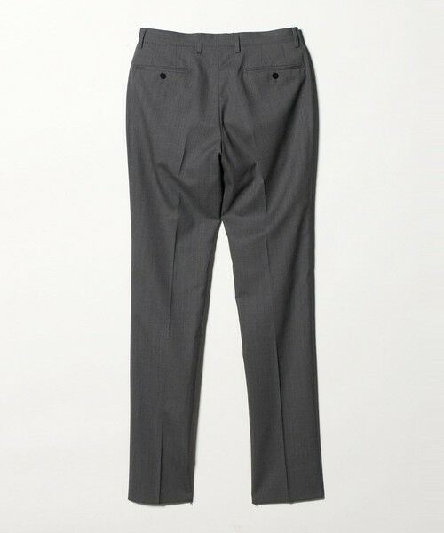 green label relaxing / グリーンレーベル リラクシング セットアップ | GUABELLO ピンヘッド スリム ノープリーツ スーツパンツ セットアップパンツ | 詳細11