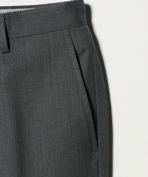 green label relaxing / グリーンレーベル リラクシング セットアップ | GUABELLO ピンヘッド スリム ノープリーツ スーツパンツ セットアップパンツ | 詳細13