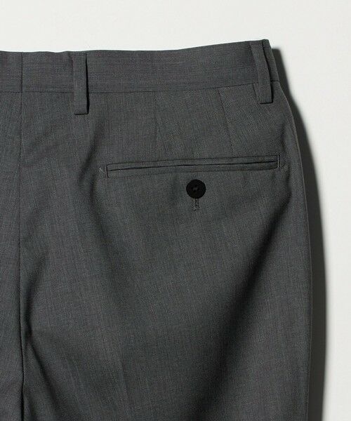 green label relaxing / グリーンレーベル リラクシング セットアップ | GUABELLO ピンヘッド スリム ノープリーツ スーツパンツ セットアップパンツ | 詳細14
