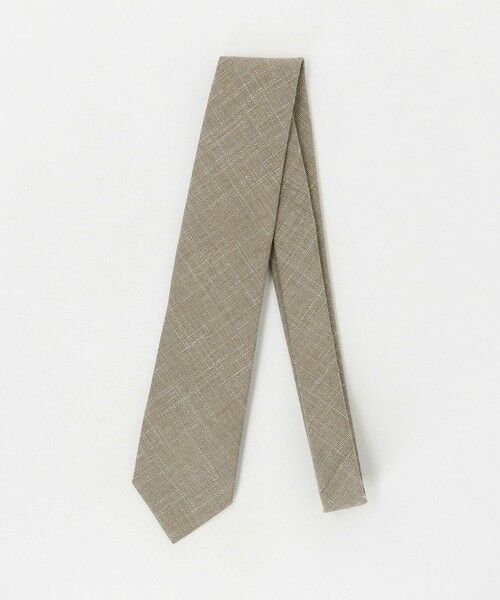 green label relaxing / グリーンレーベル リラクシング ネクタイ | ＜Bleck＞8.0cm REDA ソリッド ネクタイ（BEIGE）