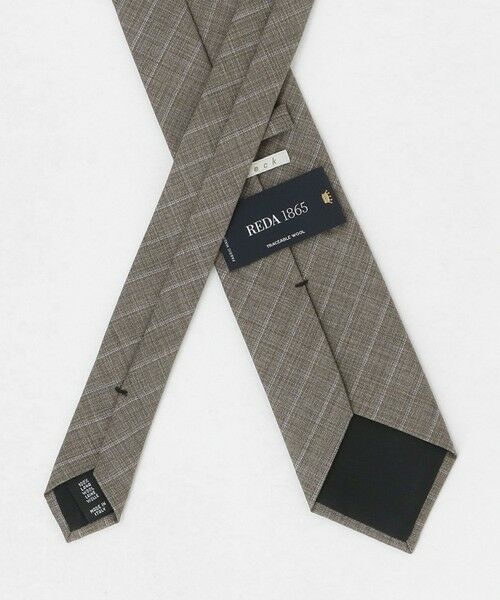 green label relaxing / グリーンレーベル リラクシング ネクタイ | ＜Bleck＞8.0cm REDA ストライプ2 ネクタイ | 詳細2