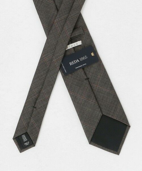green label relaxing / グリーンレーベル リラクシング ネクタイ | ＜Bleck＞8.0cm REDA チェック1 ネクタイ | 詳細2
