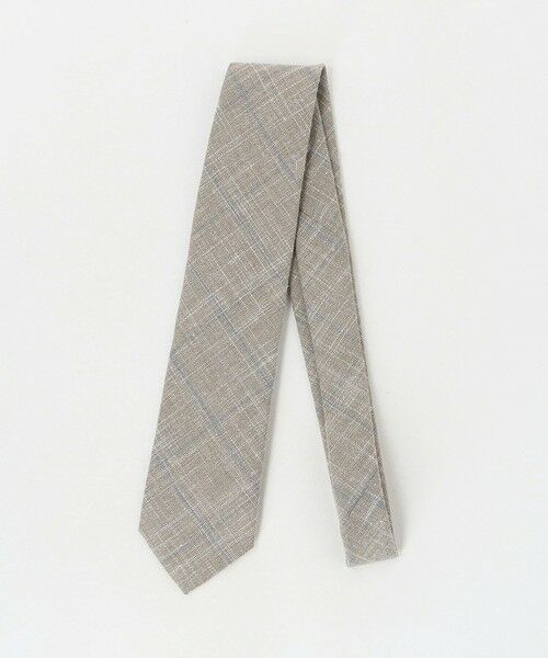 green label relaxing / グリーンレーベル リラクシング ネクタイ | ＜Bleck＞8.0cm REDA チェック2 ネクタイ（BEIGE）