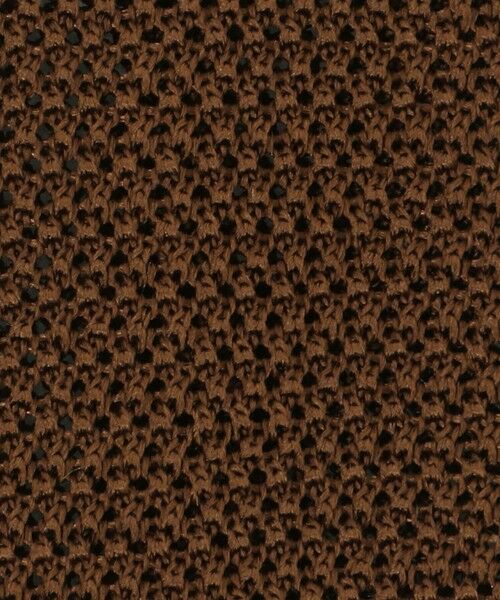 green label relaxing / グリーンレーベル リラクシング ネクタイ | ＜Bleck＞6.5cm ニット ソリッド ネクタイ | 詳細2