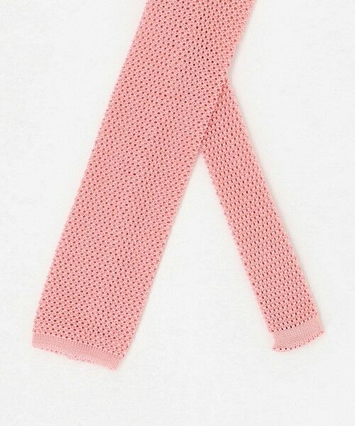 green label relaxing / グリーンレーベル リラクシング ネクタイ | ＜Bleck＞6.5cm ニット ソリッド ネクタイ | 詳細3