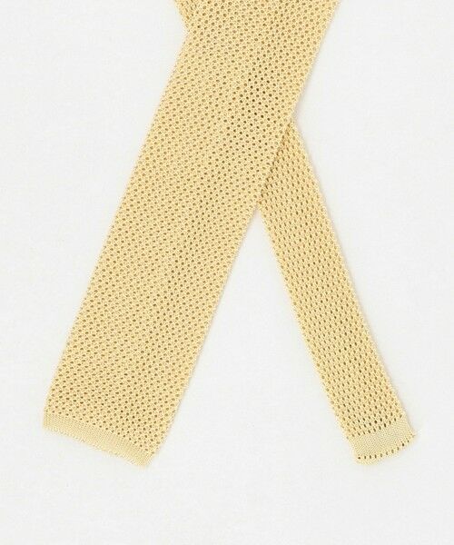 green label relaxing / グリーンレーベル リラクシング ネクタイ | ＜Bleck＞6.5cm ニット ソリッド ネクタイ | 詳細5