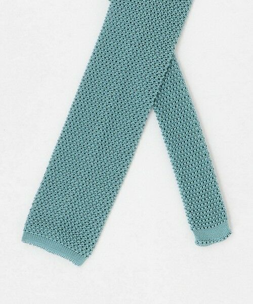green label relaxing / グリーンレーベル リラクシング ネクタイ | ＜Bleck＞6.5cm ニット ソリッド ネクタイ | 詳細7