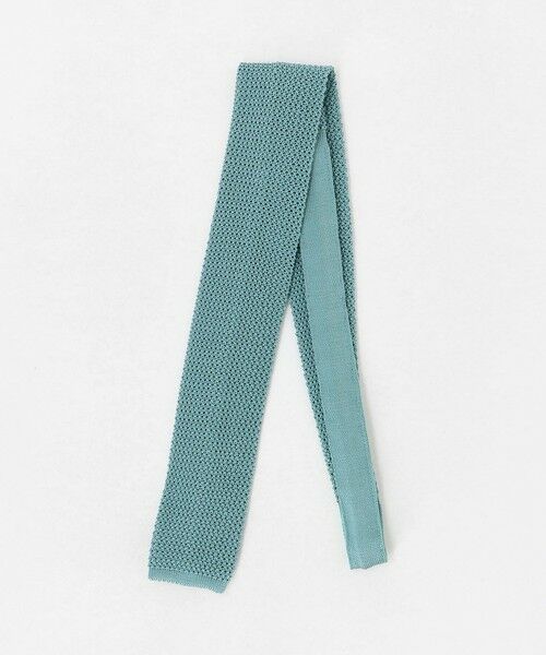 green label relaxing / グリーンレーベル リラクシング ネクタイ | ＜Bleck＞6.5cm ニット ソリッド ネクタイ（LIME）